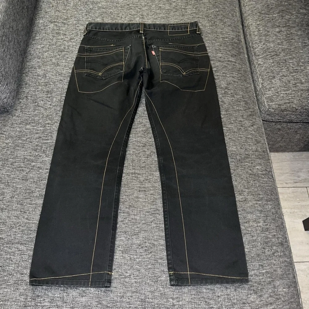 Comme Des Garcons Junya Watanabe MAN X Levi's Jeans Mens 30x26 Black WG-P016